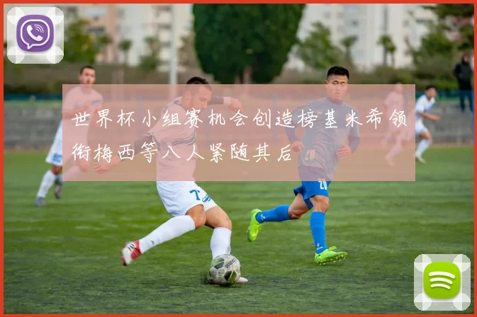 世界杯小组赛机会创造榜基米希领衔梅西等八人紧随其后